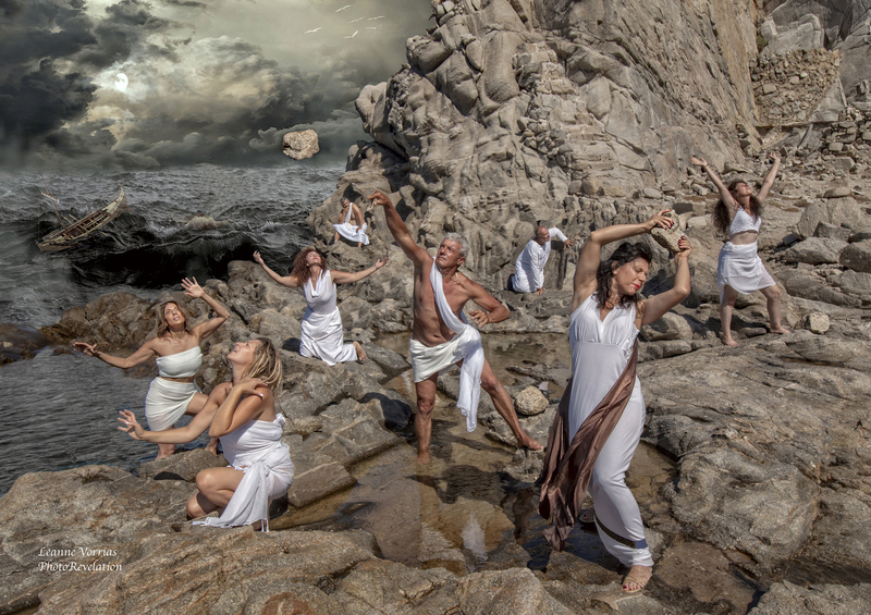 DEUCALION  PYRRHA -Final WM(1).jpg :: Gods and Goddess  Mythologies by Photographer Leanne Vorrias