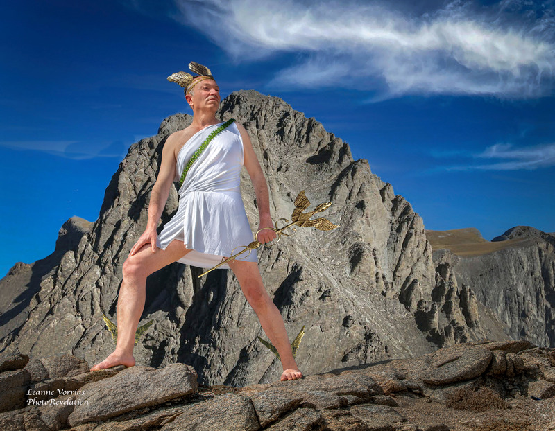 HERMES-WM(1).jpg :: Gods and Goddess  Mythologies by Photographer Leanne Vorrias