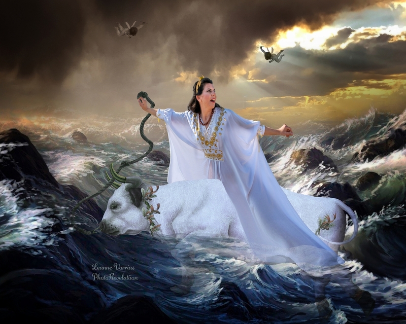 EUROPA 2.jpg :: Gods and Goddess  Mythologies by Photographer Leanne Vorrias