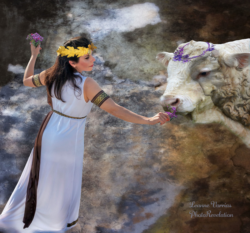 EUROPA.jpg :: Gods and Goddess  Mythologies by Photographer Leanne Vorrias