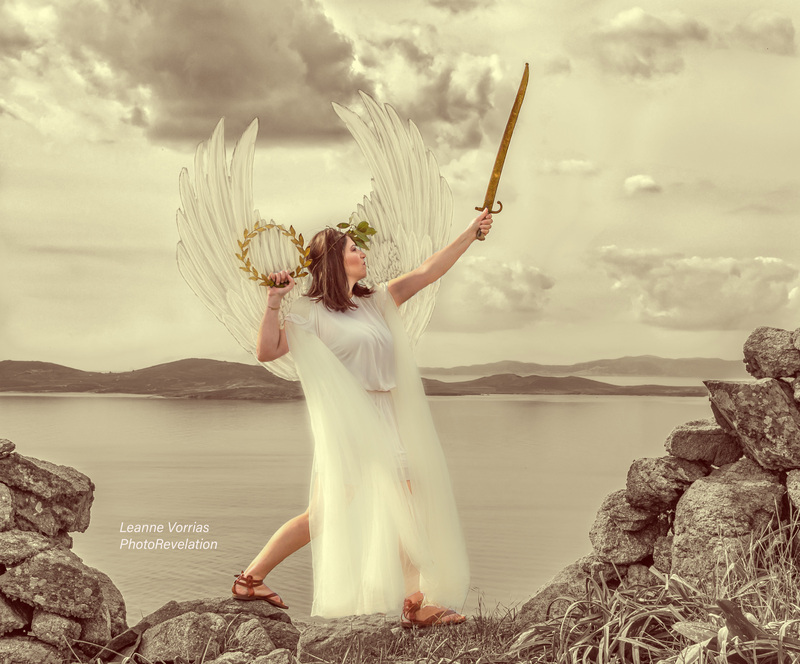 NYKE WM.jpg :: Gods and Goddess  Mythologies by Photographer Leanne Vorrias