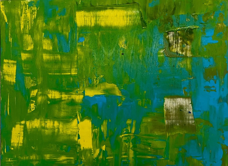 Crevices 23 Acrylic on timber 31 X 23 Cm.jpg