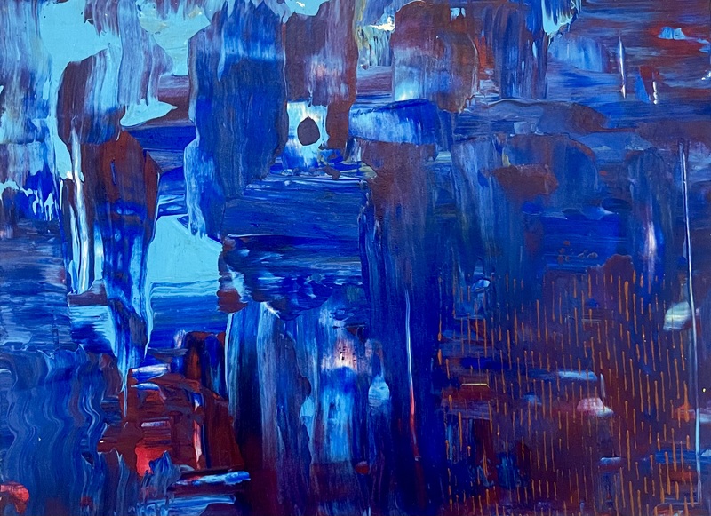Crevices 27 Acrylic on Timber 31 X 23 cm.jpg