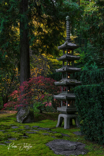 Portland Japanese Garden :: Roman Johnston Fine Art Landscape