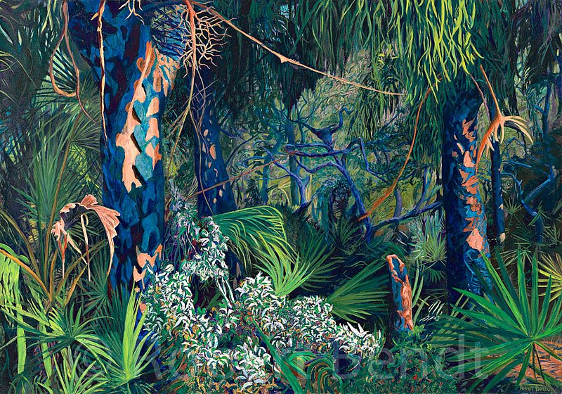 Bendt Robert - Either in Deep or Out Far.jpg :: Robert Bendt - Either in Deep or Out Far, 42 x 60 inches,  acrylic on canvas. Paper or canvas prints of any size. Inquire