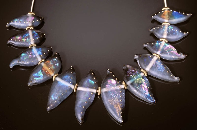 Williams_Beth_Glass_Bead_Necklace.jpg :: Beth Williams - Glass Bead Necklace