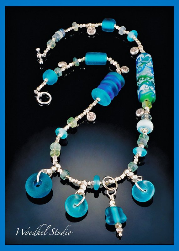 Woodburn_Lee_Postcard_.jpg :: Lee Woodburn - Aqua Necklace