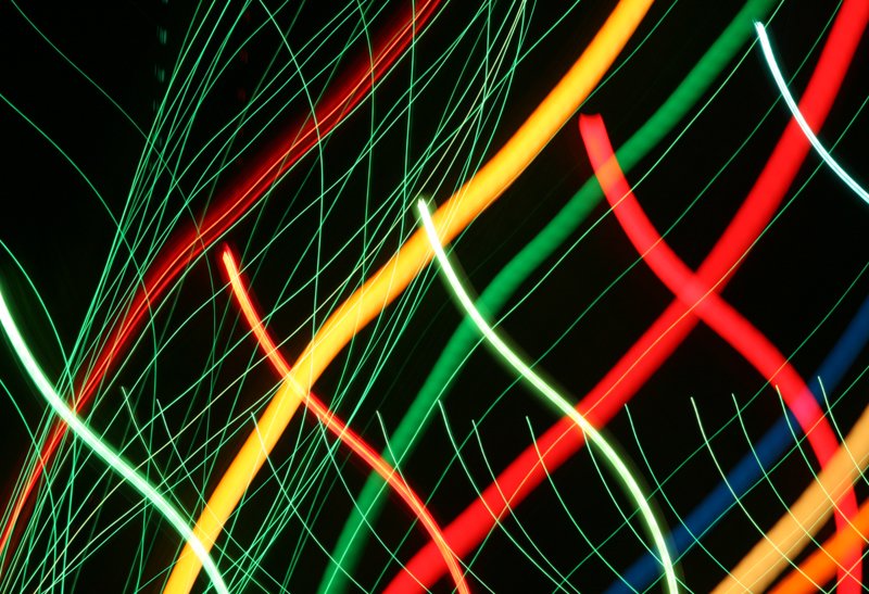 Active Networks.jpg :: Resembling a computer age network diagram, this abstract has been \