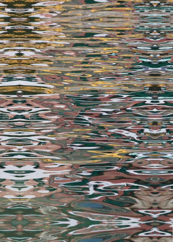 Reflections of Italy.jpg :: Tuscan colors reflecting on the many fluctuating \