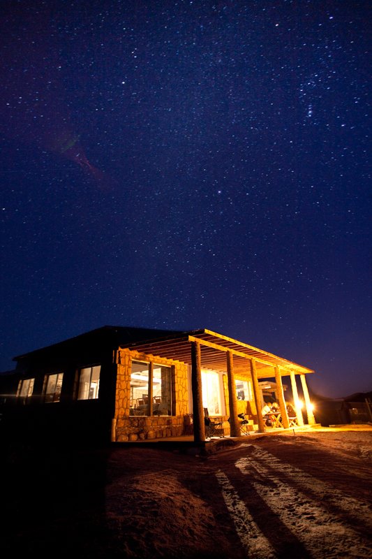 Stary Stary Night.jpg :: A stary night above a friends cabin illuminated by the fire in Bahia De Los Angeles. (A2:3) (LE5k)