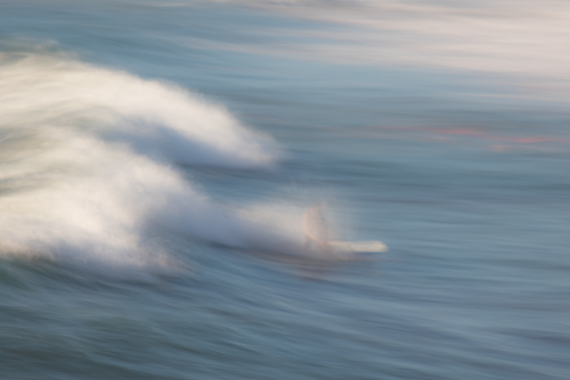 Out in Front.jpg :: A surfer gets ahead of the wave before he turns. (A2:3) (LE7k)