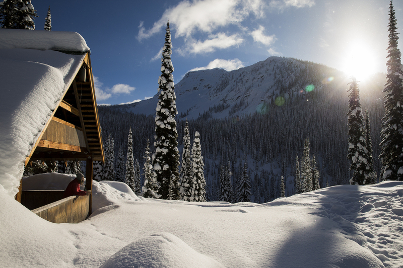 BR_170224_BOOK_OF_JOHN_J_KOOTENAYS_8100(1).jpg :: John Jackson looks out at the mountains from a cabin in British Columbia, Canada on February 24, 2017