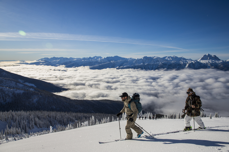 ralphie_65U0094.jpg :: Skiers: Chris Rubens & Noah Morrison  Location: Revelstoke Mountain Resort BC  Photo: Bryan Ralph
