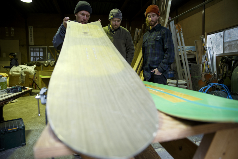 ralphie_65U0818(1).jpg :: Shapers: Joe Schuster, Riley Leboe, Matt Margetts. Location: Sunrise Shred Service, japan. Photo: Bryan Ralph