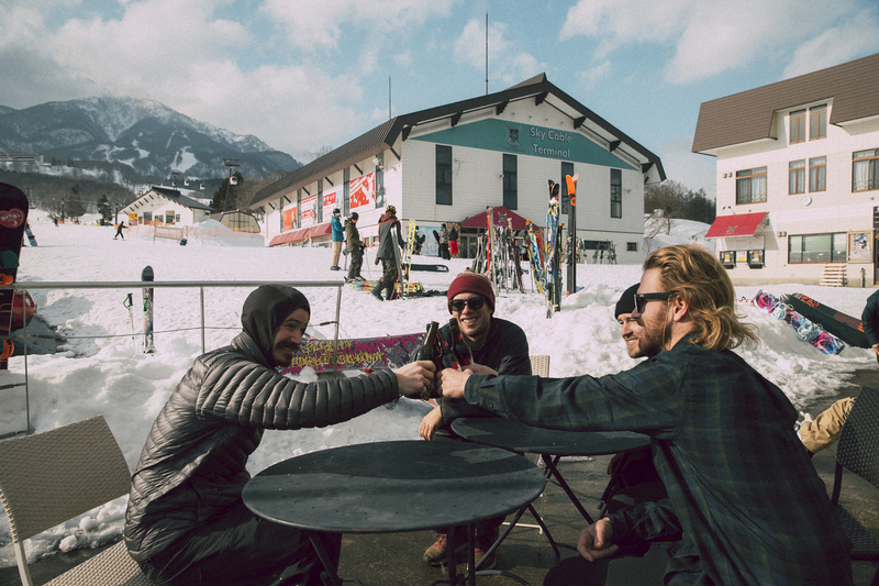 ralphie_65U2839(4).jpg :: Skiers: Riley Leboe, Mike Henitiuk, Matt Margetts, Joe Schuster  Location: Myoko, Japan  Photo: Bryan Ralph