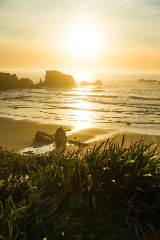 ralphie_65U8604.jpg :: Golden light at Bandon Beach, Oregon