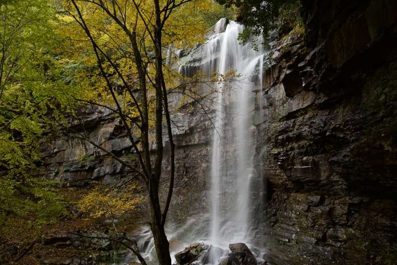 Glen Onoko Falls Jim Thorpe Pa.jpg :: Upper Falls at Glen Onoko in Jim Thorpe, Pa in Fall 2018