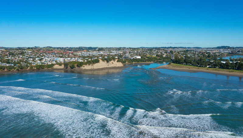Orewa Beach Front  DJI_0850.jpg :: Orewa Beach, Orewa, Hibiscus Coast, Auckland, New Zealand