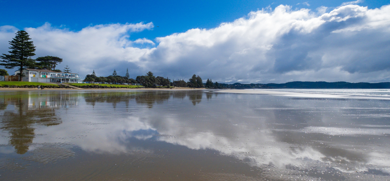 Orewa Beach Front DSCF5822.jpg :: Orewa Beach, Orewa, Hibiscus Coast, Auckland, New Zealand