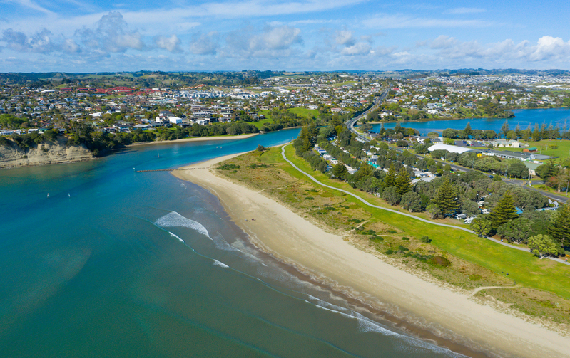 Orewa Estuary DJI_0077.jpg :: Orewa Estuary, Orewa, Hibiscus Coast, Auckland, New Zealand