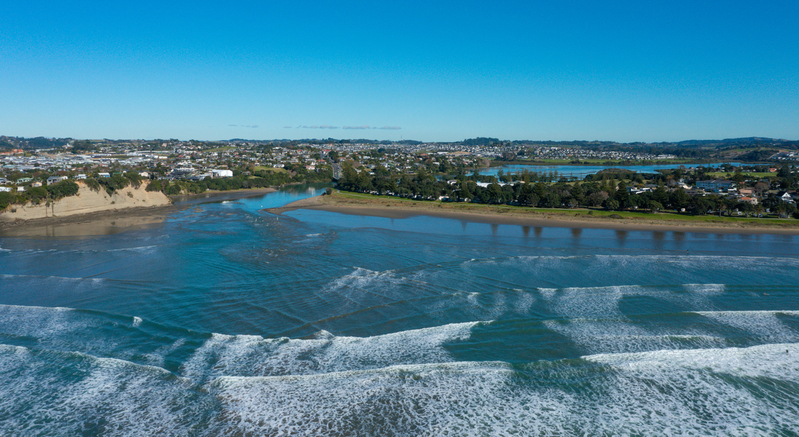 Orewa Estuary DJI_0851.jpg :: Orewa Estuary, Orewa, Hibiscus Coast, Auckland, New Zealand