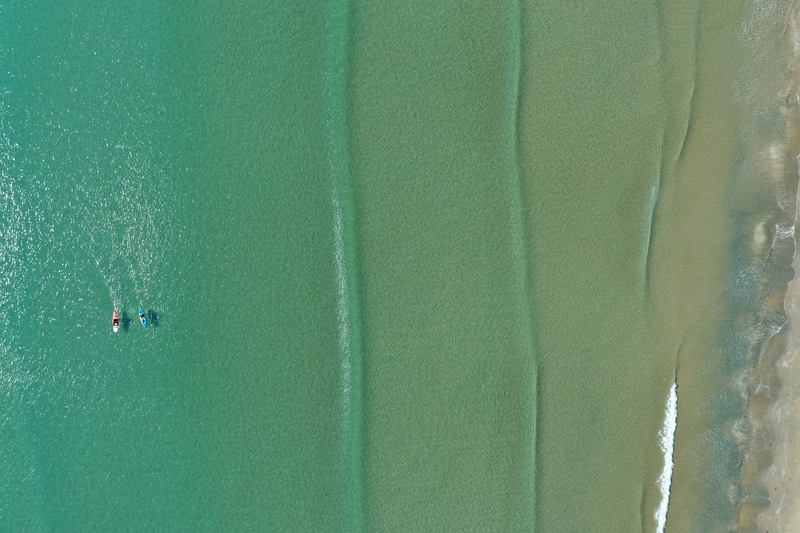 Orewa beach aerial photo DJI_0067.jpg :: Orewa beach and estuary aerial photos
