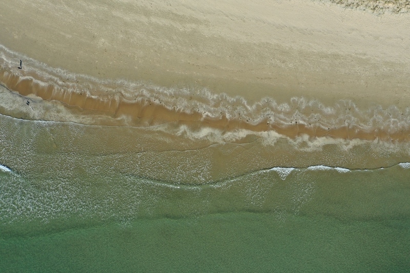 Orewa beach aerial photo DJI_0071.jpg :: Orewa beach and estuary aerial photos