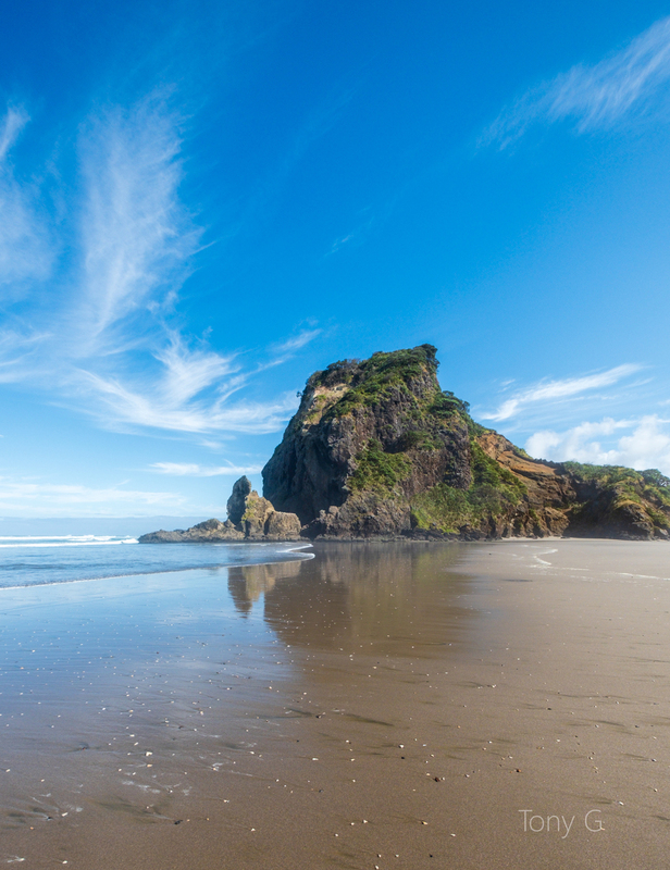 Piha Beach DSCF0827.jpg :: Phia, West coast, Auckland, New Zealand