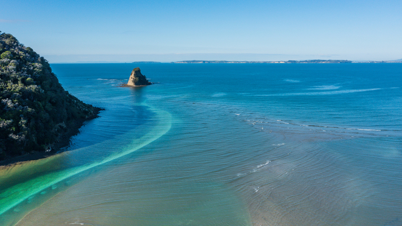 Waiwera DJI_0869(1).jpg ::  Waiwera beach, Hibiscus coast, Rodney, New Zealand