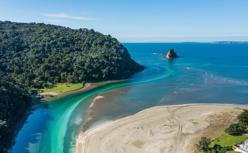 Waiwera DJI_0874(1).jpg ::  Waiwera beach, Hibiscus coast, Rodney, New Zealand
