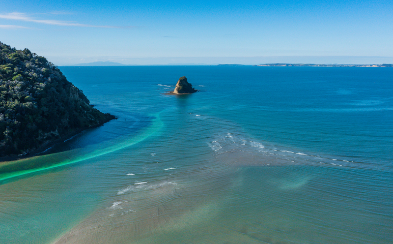Waiwera DJI_0878(1).jpg ::  Waiwera beach, Hibiscus coast, Rodney, New Zealand