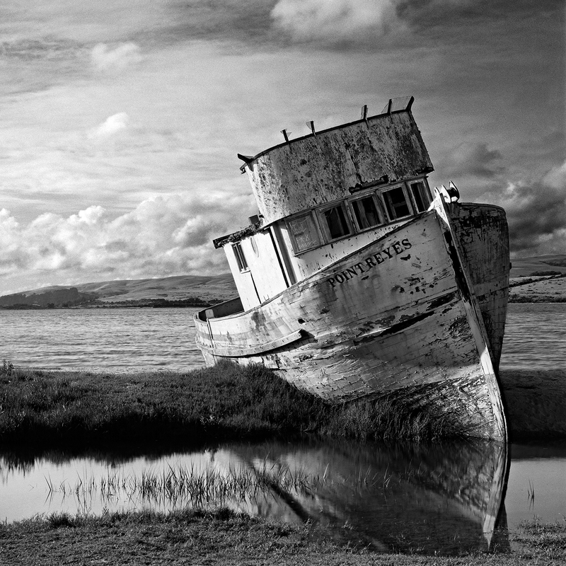 Coast -- The End of Point Reyes.jpg :: Derelict fishing vessel \