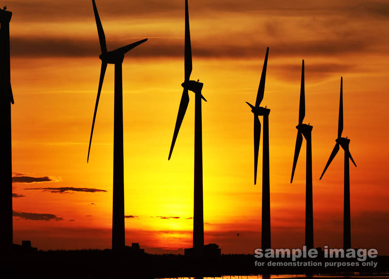 windmills-sp-001.jpg :: Windmills with brilliant skiy