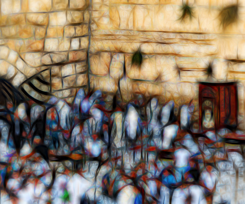 140 Ghosts at the Wailing Wall(1).jpg :: 140 Ghosts at the Wailing Wall