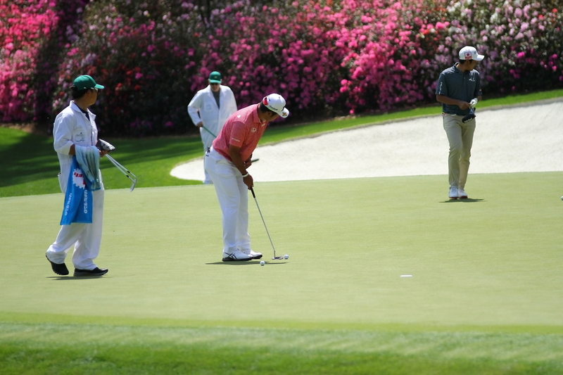Hideki Matsuyama 13th Green 2022 Masters(1).jpg