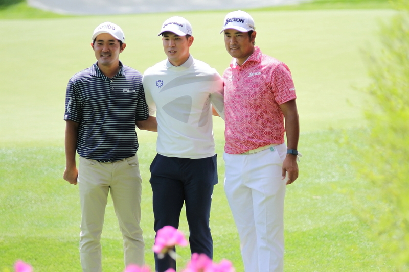 Hideki Matsuyama Keita Nakajima Takumi Kanaya.jpg
