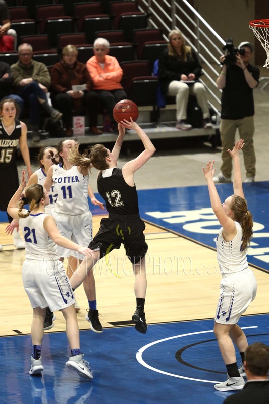 030719HSGB -  111.jpg :: Cotter vs. Caledonia Girls Basketball 2019