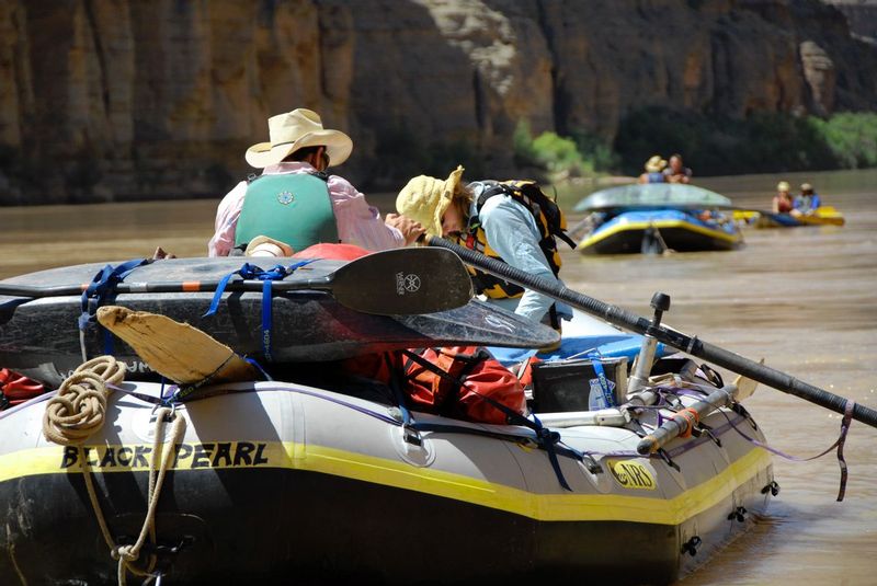 CANYON CALM.jpg :: GRAND CANYON NATIONAL PARK, ARIZONA.     
Although the depths of the Grand Canyon are home to some of the worlds biggest rapids, most of the time spent floating it-s 225 mile length are spent in peaceful solitude as one of nature-s most awe inspiring backdrops drifts silently by. 

 

