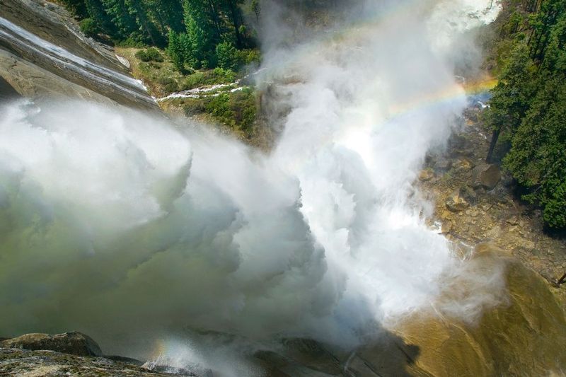 FLOOD 2006_.jpg :: NEVADA FALLS - YOSEMITE NATIONAL PARK, CALIFORNIA.
The record snowpack and spring melt of 2006 provided dramatic displays of the power of Yosemite Valley.
