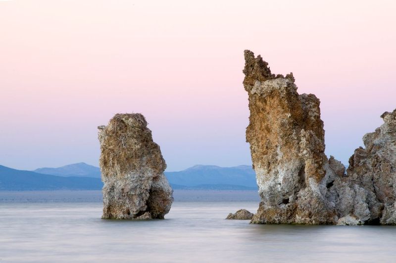 MONO PASTELS.jpg :: SOUTH TUFA - MONO LAKE, CALIFORNIA.
Fall sunset over the Eastern Sierra brings soft and serene pastels to the sky and tufa formations of Mono Lake.