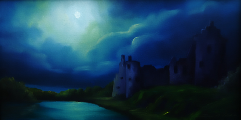 2012 Kitchum Castle - Original 6 x 12 - SOLD - Prints Available for Purchase.jpg :: 2012 Kitchum Castle - Original 6 x 12 - SOLD - Prints Available for Purchase