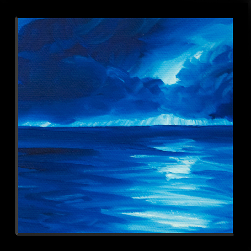 2012 LG BLUE FIRE II.jpg :: A painting of a moonscape