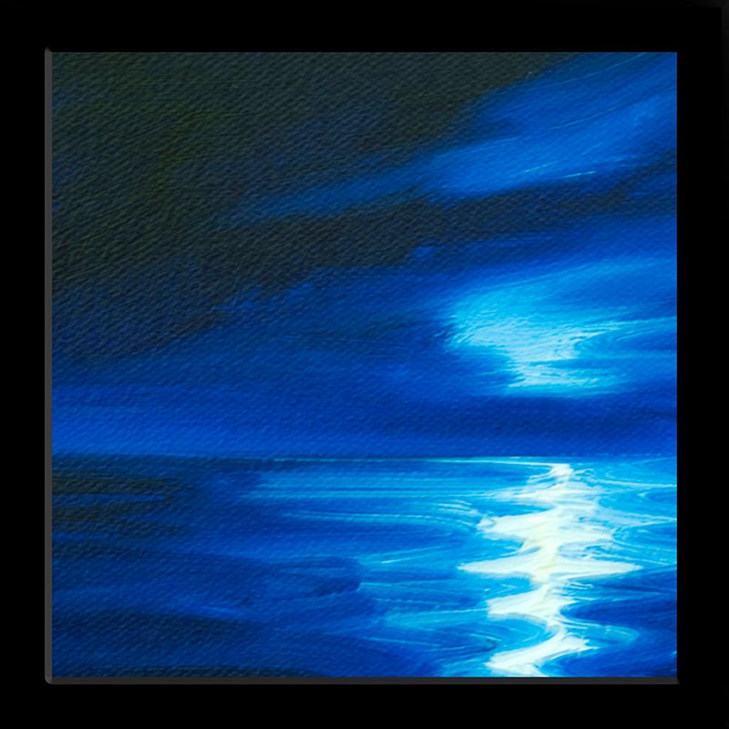 2012 LG BLUE FIRE III.jpg :: A painting of a moon over water
