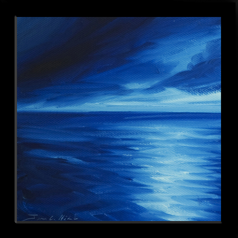 2012 LG BLUE FIRE V.jpg :: A painting of moonlight over water