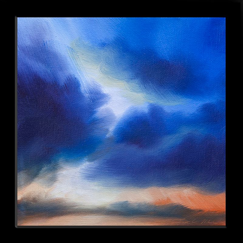 2012 LG Blue Clouds.jpg :: A painting of blue clouds