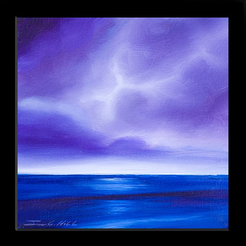 2012 LG Blue Life.jpg :: A painting of blue waters and dramatic skies