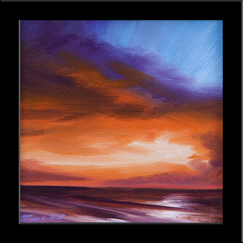 2012 LG FireSky.jpg :: A painting of a sunset 