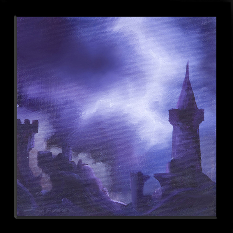 2012 LG Grave Tower.jpg :: A painting of a dark tower