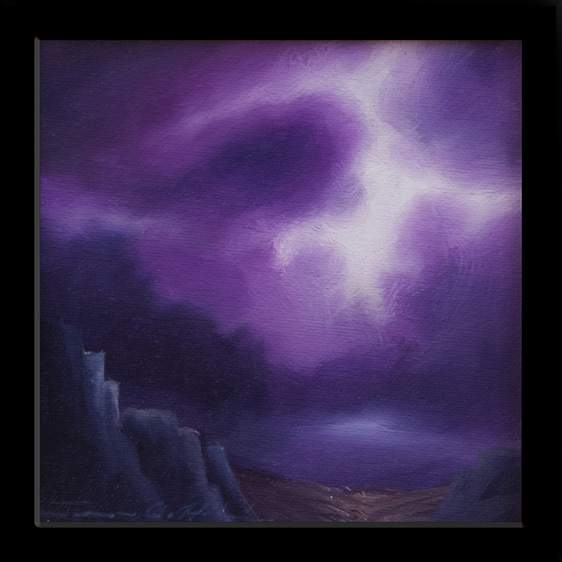 2012 LG Magenta Castle.jpg :: An original oil painting of an old Castle