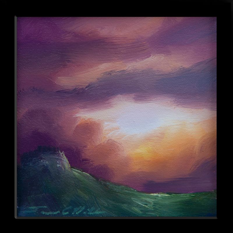 2012 LG Monolith mound.jpg :: A painting of lands and a monolith